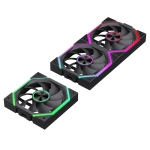 Gamemax Комплект вентилатори Fan Pack 3-in-1 3x120mm - FN12A-N2 WL - Daisy-Chain, A-RGB