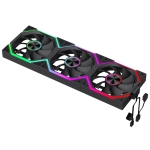 Gamemax Комплект вентилатори Fan Pack 3-in-1 3x120mm - FN12A-N2 WL - Daisy-Chain, A-RGB