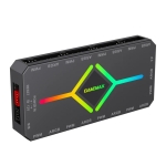 Gamemax разклонител за вентилатори Fan Hub - V4.0 PWM ARGB Hub + Controller Black