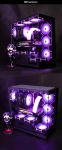 Darkflash кутия Case ATX - DS900 Black - 7 x 120 mm A-RGB fans included, USB-C