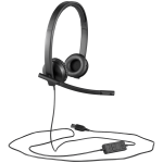 LOGITECH HEADSET - H570e (Teams version) headset - BLACK - USB - (Do Not Use) EMEA28-935 - USB-A