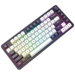 Геймърска механична клавиатура Redragon Finke K715 с Bluetooth и кабел, RGB осветление - черно/бяло