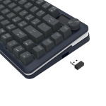 Bluetooth и безжична механична геймърска клавиатура Redragon Flekact Pro K708-RGB-PRO, RGB осветление - черна