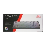 Геймърска механична клавиатура Redragon Eisa Pro K686SP-RGB-PRO с Bluetooth и безжична връзка и RGB осветление
