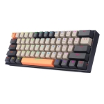 Bluetooth/USB Type-C механична RGB клавиатура Redragon K530-OG-GY-BK-RGB-PRO_BR Draconic PRO Brown Switch - оранжев/сив/черен