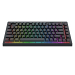 Геймърска клавиатура Redragon Crescent Pro K524RGB-PRO с кабел и безжична Bluetooth, RGB осветление - черна