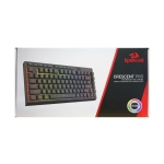 Геймърска клавиатура Redragon Crescent Pro K524RGB-PRO с кабел и безжична Bluetooth, RGB осветление - черна