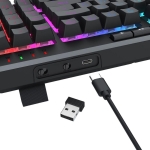 Геймърска клавиатура Redragon Varro RGB K517-RGB - черна