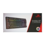 Геймърска клавиатура Redragon Shiva TKL K516-RGB с RGB осветление - черна
