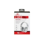 Геймърски слушалки Redragon Luce H888W с кабел и безжична Bluetooth връзка - бели