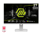 Монитор MSI MAG 274QRFW - 27" 180Hz, WQHD (2560x1440) 16:9, Rapid IPS Anti-glare, 1ms