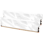 Crucial Pro OC 32GB Kit (2X16GB) DDR5-6400 CL32 UDIMM White