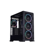 1stPlayer кутия Case EATX - IF8 Black - 4 x 140 mm A-RGB fans included, USB-C