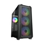 Кутия COUGAR MX600 Mini V2 PRO PC Case, Mini Tower, E-ATX, 4 fans included, Black