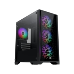Xigmatek кутия Case mATX - NYX II - 4 RGB Fans