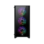 Xigmatek кутия Case mATX - NYX II - 4 RGB Fans