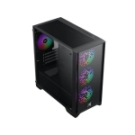 Xigmatek кутия Case mATX - NYX II - 4 RGB Fans