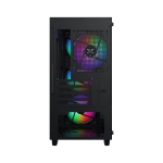 Xigmatek кутия Case mATX - NYX Air II - 4 RGB Fans