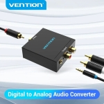 Vention аудио конвертор Analog Audio Convertor Optical/Coaxial F -> 2 x RCA/TRS 3.5mm F - BDFB0