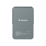 Външна батерия Verbatim Charge 'n' Go Power Bank with Stand Magnetic Wireless 10000mAh Grey
