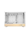 Кутия DeepCool CH260 WOOD WH, Mini Tower, mATX