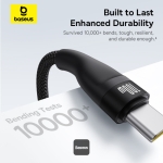 Кабел Baseus Flash Series Type-C към 3x USB-C, 100W, 1.5м P10377503111-00 - черен