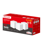 Безжична Wi-Fi 6 Mesh система Mercusys Halo H60X(3-pack) AX1500
