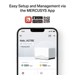 Безжична Wi-fi 7 Mesh система Mercusys Halo H27BE(2-pack) BE3600