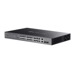 28-портов комутатор TP-Link Omada ES228GMP Gigabit Easy Managed Switch с 24 PoE+ порта