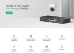 16-портов комутатор TP-Link Omada ES216G Gigabit Easy Managed Switch