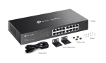16-портов комутатор TP-Link Omada ES216G Gigabit Easy Managed Switch