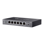 6-портов гигабитов управляем настолен комутатор TP-Link Omada ES206GP с 4-порта PoE+