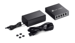 5-портов гигабитов управляем настолен комутатор TP-Link Omada ES205GP с 4-порта PoE+
