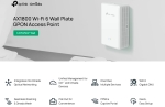 Точка за достъп TP-Link Omada EAP625GP-Wall AX1800 Wall Plate GPON WiFi 6