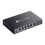 6-портов гигабитов неуправляем комутатор TP-Link Omada DS106GPP с 3-портов PoE+ и 1-портов PoE++