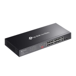 18-портов гигабитен неуправляем комутатор TP-Link Omada DS1018GMP с 16-портов PoE+