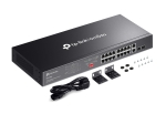 18-портов гигабитен неуправляем комутатор TP-Link Omada DS1018GMP с 16-портов PoE+