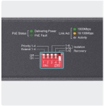 18-портов гигабитен неуправляем комутатор TP-Link Omada DS1018GMP с 16-портов PoE+