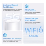 Безжична 5G Wi-fi 6 Mesh система TP-Link Deco X50-5G AX3000