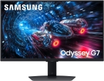 Монитор Samsung Odyssey G7 LS27FG702EUXEN - 27", 3840x2160, 4K UHD, 180Hz / FHD 360Hz Dual Mode, IPS, HDR10, 16:9, 1ms GTG
