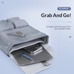 Orico хъб USB3.0/2.0 HUB 3 port TYPE C, Aluminum - AH-W13-GY