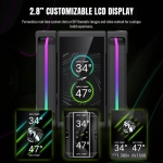 Gamemax охладител CPU Cooler Sigma 620 LCD Black - Addressable RGB