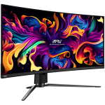 MSI MPG 341CQPX QD-OLED Gaming Monitor, 34.18" 240Hz, UWQHD (3440x1440) 21:9, QD-OLED Anti-Reflection, 0.03ms, 250nits, 1500000:1, 178/178, G-Sync Compatible, DisplayHDR True Black 400, Adjustable Stand, 1x DP, 2x HDMI, 1x Type-C 98W, 3Y Warranty
