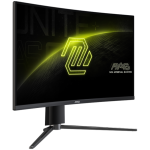 MSI MAG 27CQ6PF Curved Gaming Monitor, 27" 180Hz, WQHD (2560x1440) 16:9, Rapid VA Anti-glare, 1500R Curve, 0.5ms, 300nits, 5000:1, 178/178, AMD FreeSync, HDR Ready, Adjustable Stand, 1x DP, 2x HDMI, 3Y Warranty