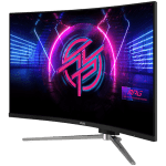 MSI MPG 325CQRXF Gaming Monitor, 31.5" 280Hz, WQHD (2560x1440) 16:9, Rapid VA, Anti-glare, 0.5ms, 350nits, 3200:1, 178/178, 1000R Curve, Adaptive Sync, DisplayHDR 400, Adjustable Stand, 1x DP, 1x HDMI, 1x Type-C 98W, USB Hub, 3Y Warranty