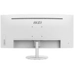 MSI PRO MP341CQW Professional Business Monitor, 34", 100Hz, UWQHD (3440x1440) 21:9, VA Anti-glare, 1ms/4ms, 3000:1, 178/178, 1500R Curve, FreeSync, 2x HDMI, 1x DP, Tilt, Speakers, White, 3Y Warranty
