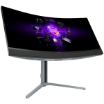 LORGAR 34MP1, UWQHD MiniLED Gaming Monitor Pro, 34'' (3440*1440) VA curved monitor, black/milky grey