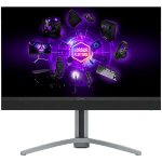 LORGAR 27MP1, UHD MiniLED Gaming Monitor Pro, 27'' (3840*2160) fast IPS flat monitor, black/milky grey