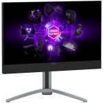 LORGAR 27MP1, UHD MiniLED Gaming Monitor Pro, 27'' (3840*2160) fast IPS flat monitor, black/milky grey