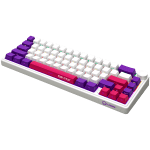 LORGAR KBP70MW, Wireless 65% Mechanical Gaming Keyboard Pro, White, EN layout